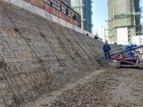 鄂城建筑边坡支护